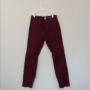 Goodfellow and Co maroon pants